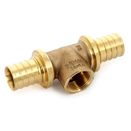 Тройник настенный REHAU 25-RP 3/4-25 RX боковой проход (АРТ. 11092961001)