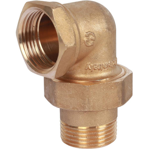 Разъемное угловое соединение "американка" ВН 1" Stout