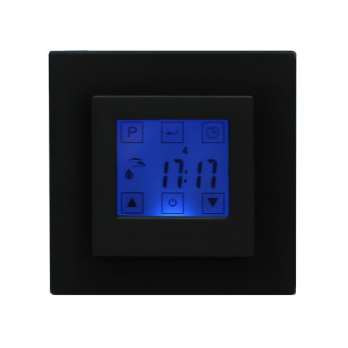 Терморегулятор с сенсорным дисплеем черный Energy TK08 New