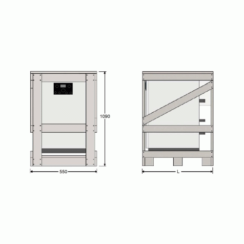 Напольный газовый котел Kentatsu Kobold S-03