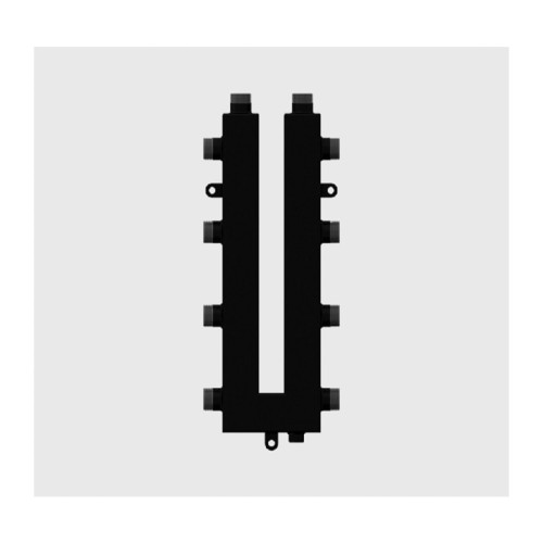 Гидравлический коллектор кольцевой стальной Север-КLК4 4 контура (арт.1925088)