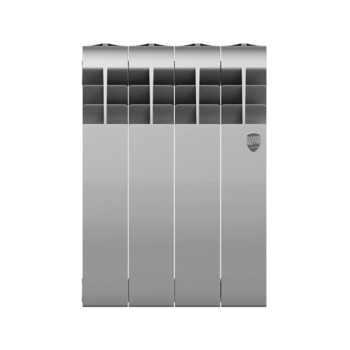 Биметаллический радиатор Royal Thermo BiLiner 350 Silver Satin (8 секций)