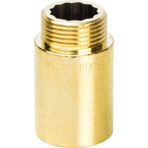 Удлинитель латунный резьбовой Stout - 1/2" длина 40 мм