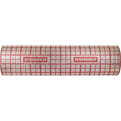 Подложка для теплого пола 3 мм фольгированная Rommer 30 м2