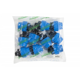 Муфта Джилекс 40x1" с наружной резьбой для труб ПНД