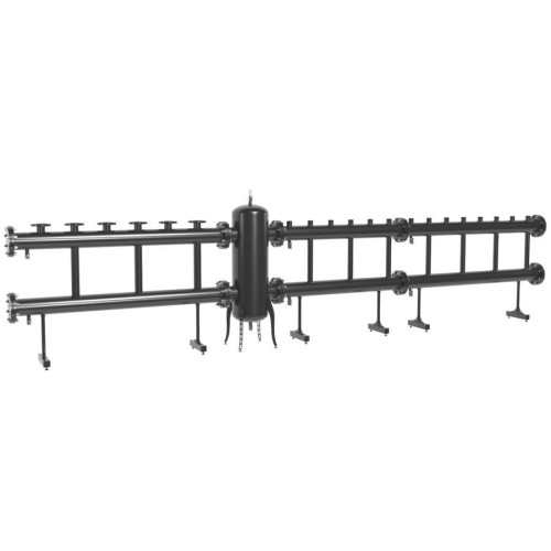 Коллектор модульный Gidruss MK-2000-3х65F до 2000 кВт ДУ 150 3 контура