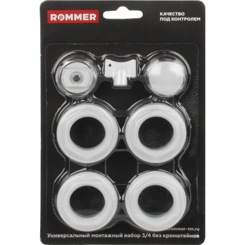 Монтажный комплект пробок Rommer 3/4''