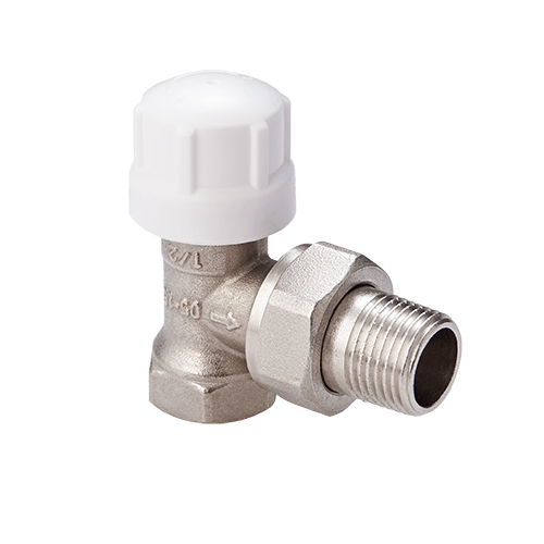 Клапан термостатический угловой MVI 3/4" резьба внутренняя/наружная