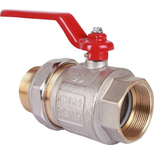 Кран шаровый с американкой Itap Ideal 098 1"1/2 ручка-рычаг (арт. 56837)