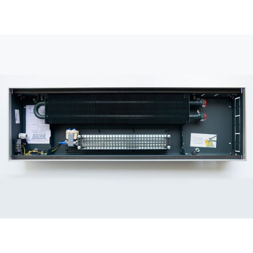 Внутрипольный конвектор Techno Vent 420х85х900 мм с принудительной конвекцией