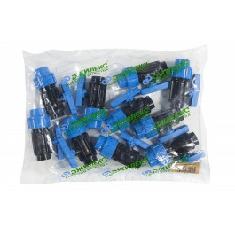 Кран шаровый ПНД Джилекс 20x1/2" с внутренней резьбой