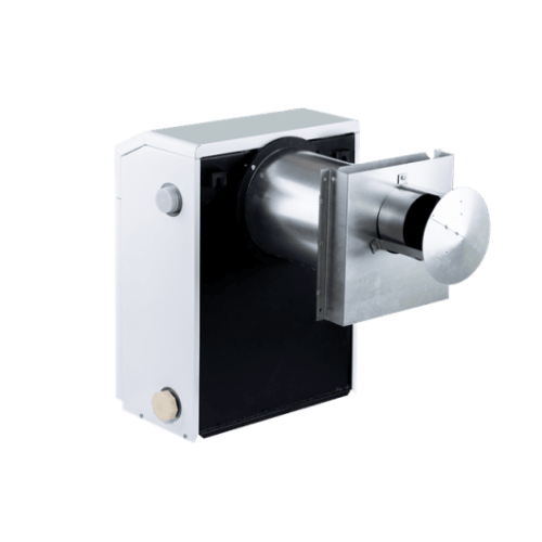 Напольный газовый парапетный котел Очаг КСГЗ-10 "E" Compact с газовым клапаном САБК