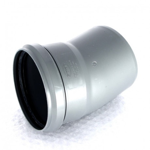 Отвод канализационный Sinikon Standart 110 мм 15º