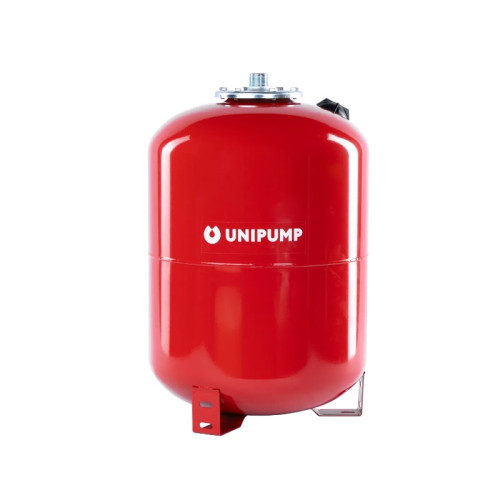 Расширительный бак вертикальный РВ 80 литров (БЭЗ) UNIPUMP, с креплением