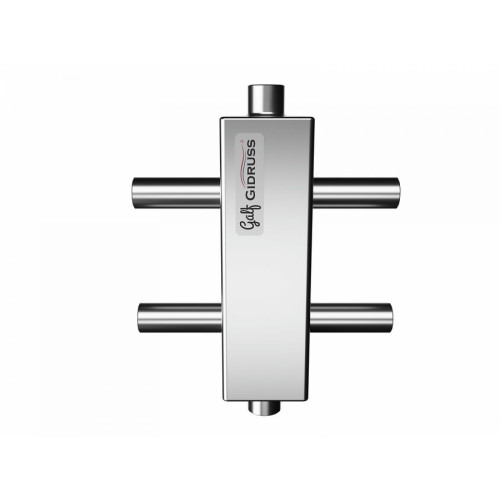 Гидрострелка нержавеющая Gidruss GRSS-40-22PF до 40 кВт под пресс-фитинги 22 мм