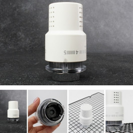 Термоголовка ELSEN M30x1,5 белая диапазон регулирования 6-28 °C