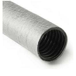 Труба дренажная однослойная D110 с геофильтром SN4 бухта 50 м PRO AQUA