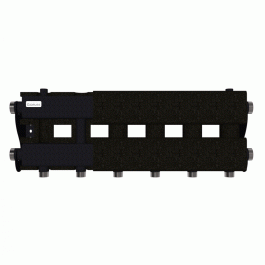 Коллектор модульный Gidruss MK-60-4D.EPP до 60 кВт 1" 4 контура EPP термоизоляция