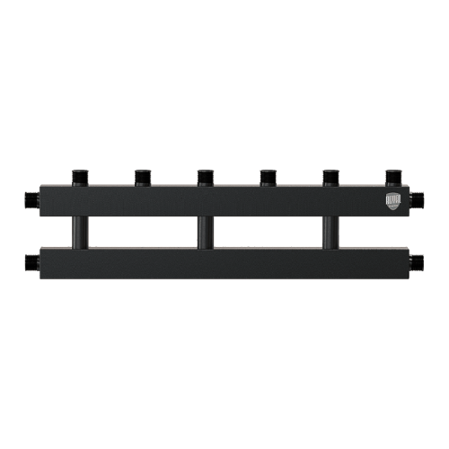 Коллектор на 3 (4) отопительных контура, в комплекте с кронштейнами, 150 кВт