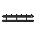 Коллектор на 3 (4) отопительных контура, в комплекте с кронштейнами, 150 кВт