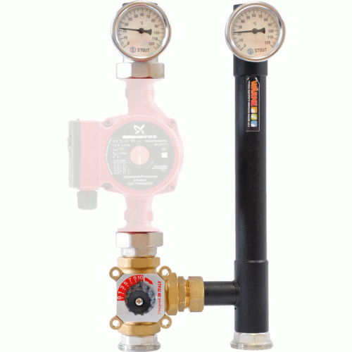 Насосная группа Warme MASKE 50.2 без насоса со смесителем