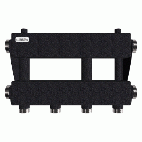 Коллектор модульный Gidruss MK-150-2х32 до 150 кВт 1 1/2" 3 контура