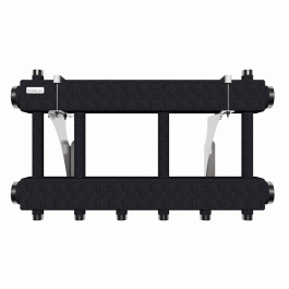 Коллектор модульный Gidruss MK-250-3х25 до 250 кВт 2" 3 контура