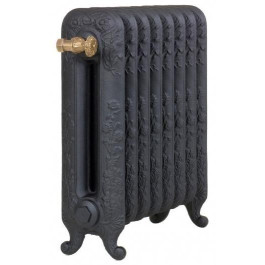 Чугунный радиатор Guratec Diana 590 Mattschwarz (10 секций)