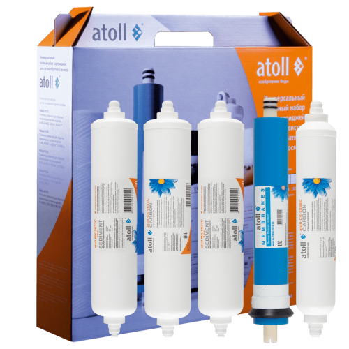 Набор картриджей Atoll №106 STDA (для А-560Е SailBoat, А-550 SailBoat)
