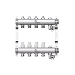 Коллектор с регулирующими вентилями Wester W903 1"x3/4" 5 контуров
