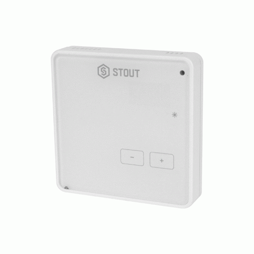 Проводной комнатный регулятор Stout R-10Z белый