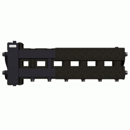 Коллектор Gidruss BM-60-4D EPP до 60 кВт 1" 4 контура EPP термоизоляция