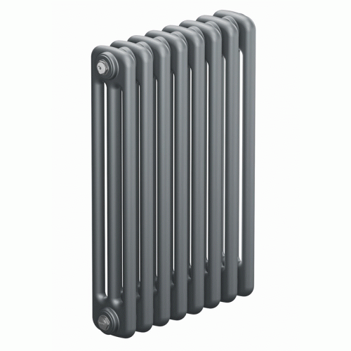 Трубчатый радиатор Rifar Tubog 3057 6 секций цвет титан боковое подключение