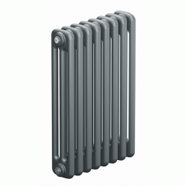 Трубчатый радиатор Rifar Tubog 3057 6 секций цвет титан нижнее подключение