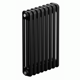 Трубчатый радиатор Rifar Tubog 3057 6 секций антрацит титан нижнее подключение