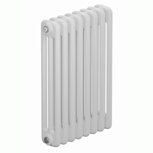 Трубчатый радиатор Rifar Tubog 3057 6 секций цвет белый боковое подключение