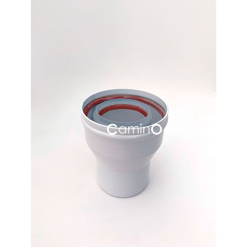 Муфта переходная PP-R Camino 60/100-80/125 мм раструб-хомут