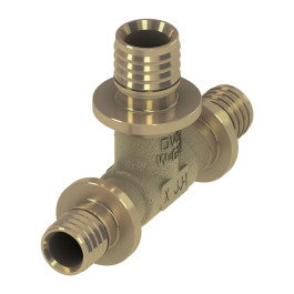 Тройник редукционный TECEflex 32х16х32 мм латунь