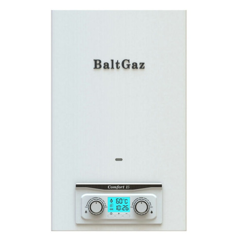 Газовая колонка BaltGaz Comfort 15 цвет белый