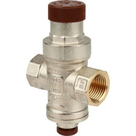 Редуктор давления Itap Minibrass 361 1/2  с подсоединением для манометра