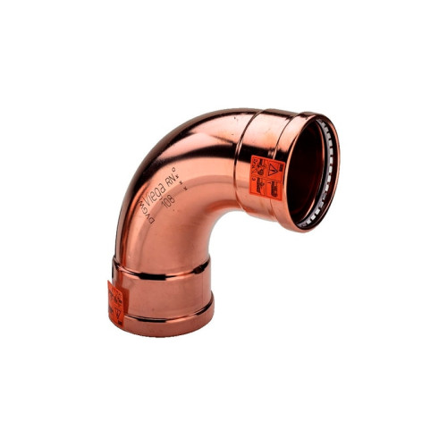 Отвод медный Viega Profipress XL В-В c SC-Contur 108x90° (арт.476861)