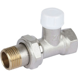 Вентиль запорный Itap 296 1/2" ВР/НР линейный прямой со сгоном