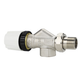 Термостатический клапан радиаторный осевой Varmega 1/2" резьба ВР/НР