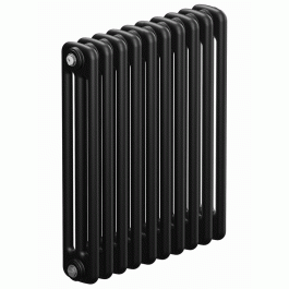 Трубчатый радиатор Rifar Tubog 3057 6 секций цвет антрацит боковое подключение