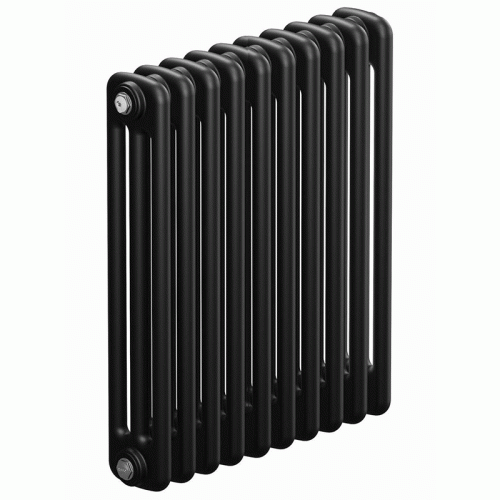 Трубчатый радиатор Rifar Tubog 3057 6 секций цвет антрацит боковое подключение