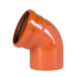 Отвод 67° канализационный Ostendorf KGB 110 (арт.220230)