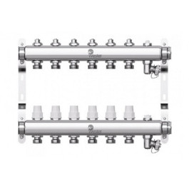 Коллектор с регулирующими вентилями Wester W903 1"x3/4" 6 контуров