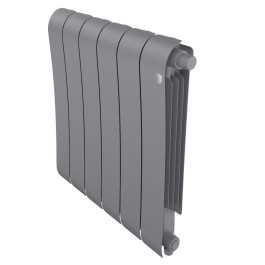 Биметаллический радиатор Royal Thermo Infinity 500 VR80 Silver Satin (6 секций)