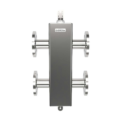 Гидрострелка Gidruss GRSS-250-50F до 250 кВт ДУ 50 нержавеющая сталь