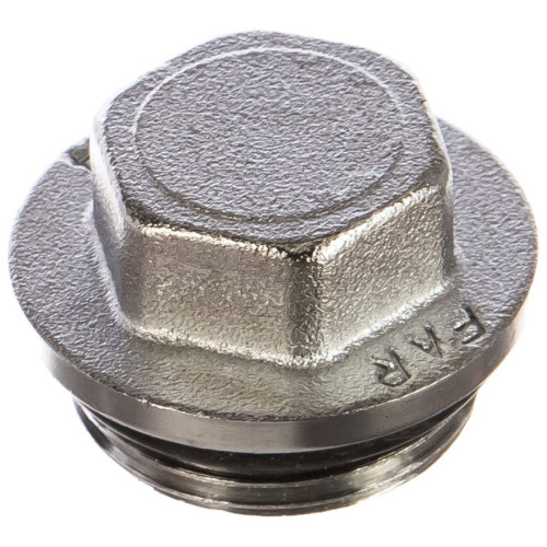 Заглушка хром для коллектора FAR НР 3/4"